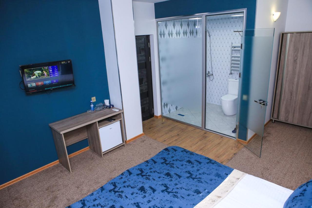 Evim Otel Zaqatala Exteriör bild