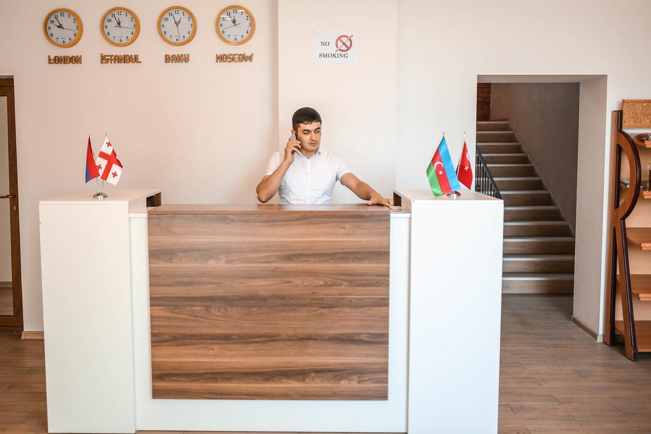 Evim Otel Zaqatala Exteriör bild